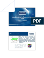 Introducción a la Geoestadística: Variografía y Kriging