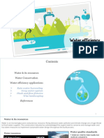 Water Efficiency: Prepared By: Sara Habib Supervised By: Dr. Bahaa El Boshi