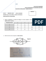 La Fe Tercer Examen Parcial IO