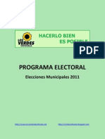 Programa Electoral LV-Orihuela
