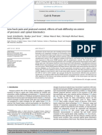 7 - Control Postural y Dolor