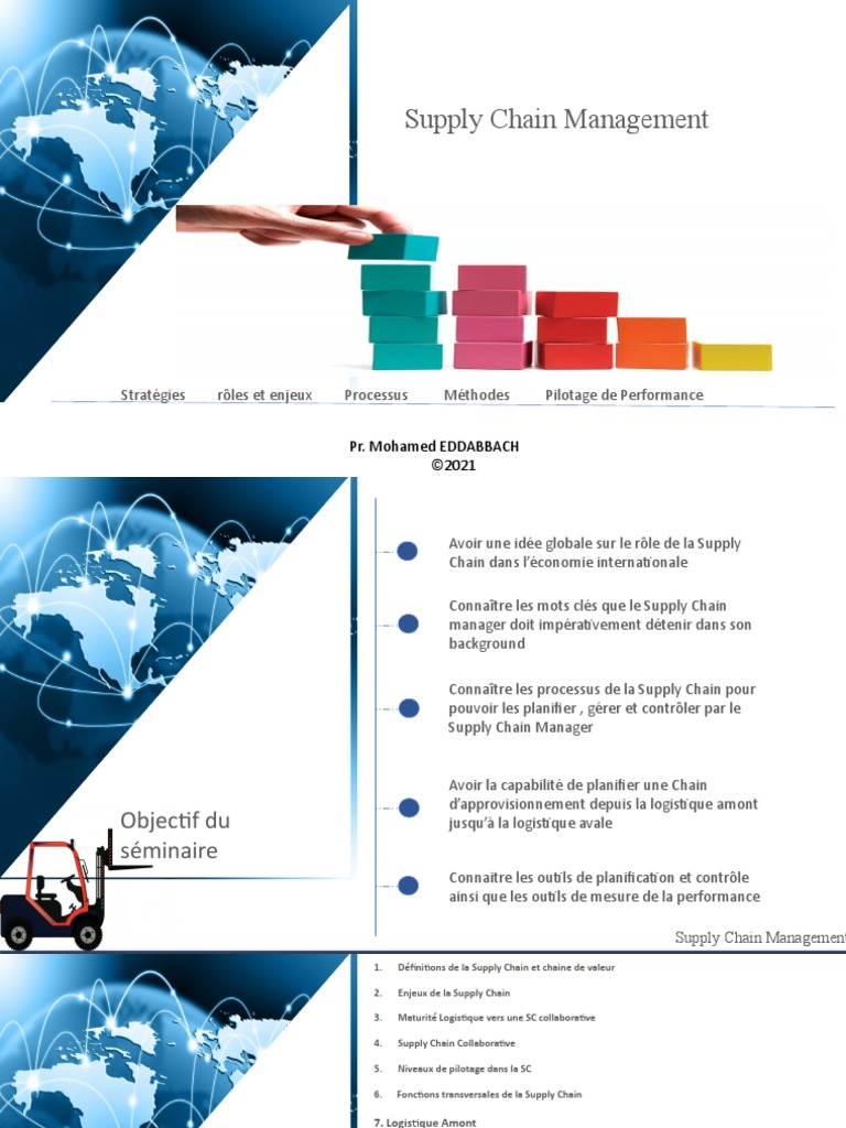 Cours Supply Chain Management | PDF | Logistique | Gestion de la chaîne ...