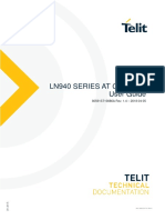 Telit LN940 SERIES AT Command User Guide REV1.4