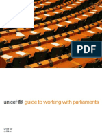 UNICEF Guide To Working With Parliaments