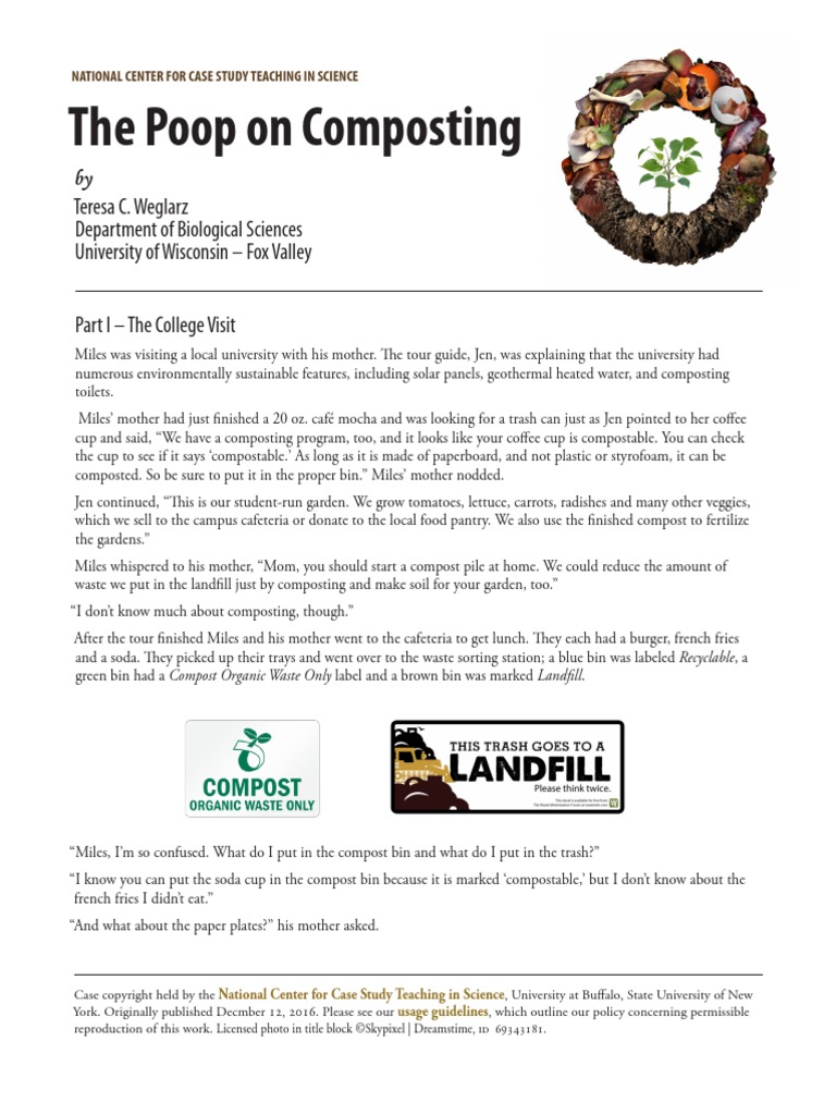 NCCSTS CS Composting | PDF | Compost | Decomposition