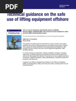 Hsg221 HSE Tech Guide - Safe Use Lift Equipment
