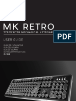 MK Retro: Typewriter Mechanical Keyboard