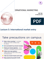 MGT382 Lecture 5 Market Entry