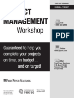 Project Management: Workshop