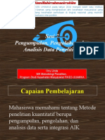 Sesi 7 - Pengump, Pengolahan, Analisis Data