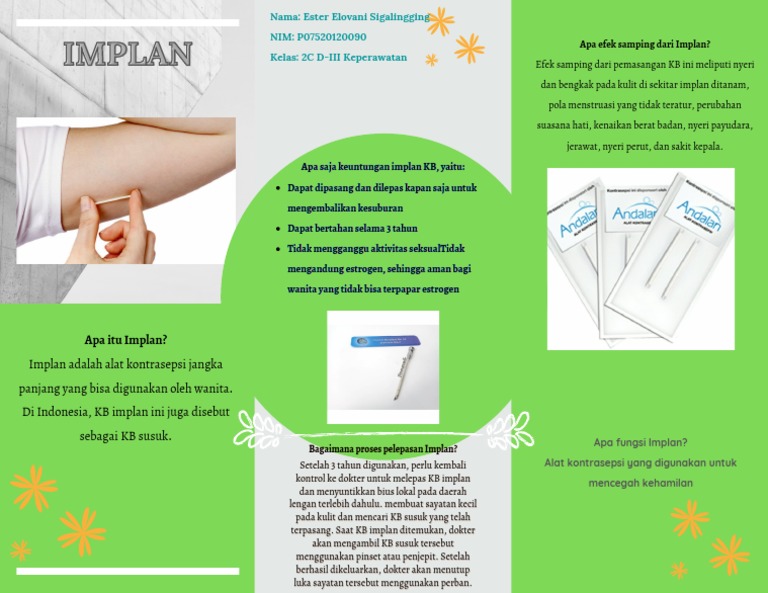 Keuntungan dan Proses Implan KB | PDF