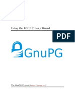 Using The GNU Privacy Guard