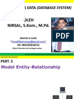 Pert. 5 Model Basis Data Entity-Relationship 7-10-2021