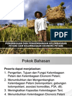 Penumbuhan Kelembagaan Petani Dan KEP Sempaja