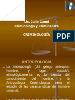 1. ANTROPOLOGIA CRIMINAL y ANALISIS CESAR LOMBROSO