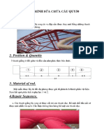 Crane repair procedure (VN)