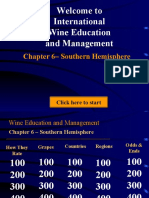 Welcome To International Wine Education and Management: Chapter 6 - Southern Hemisphere