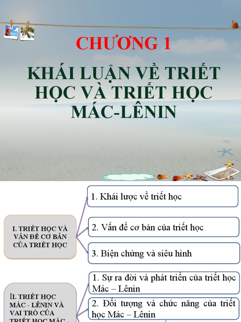 Chương 1 - Khai Luan Ve Triet Hoc | PDF