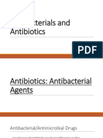 Antibacterials and Antibiotics