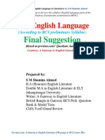 43rd BCS Eng. Preliminary Suggestion - 2021