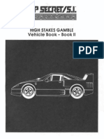 Top Secret S.I. - High Stakes Gamble - Vehicle Book