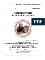 Homoeopathy For Every Home: Health Is Wealth Health For All