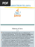 On Java