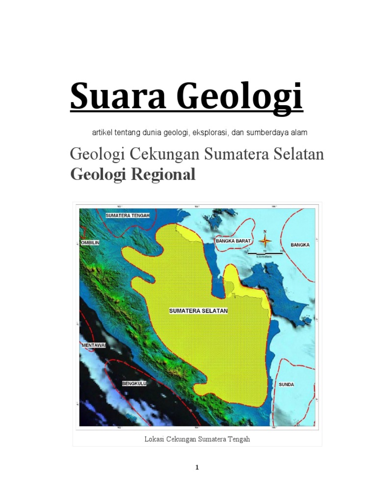 Artikel Cekungan Sumatera Selatan | PDF