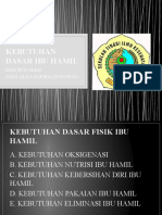 Kebutuhan Dasar Ibu Hamil