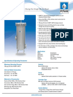 USF Series: ASME Code Multi-Cartridge Filter Housings-Four Through Fifty-Two Round