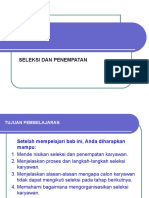 Bab 7 Seleksi Dan Penempatan