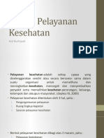 Sistem Pelayanan Kesehatan