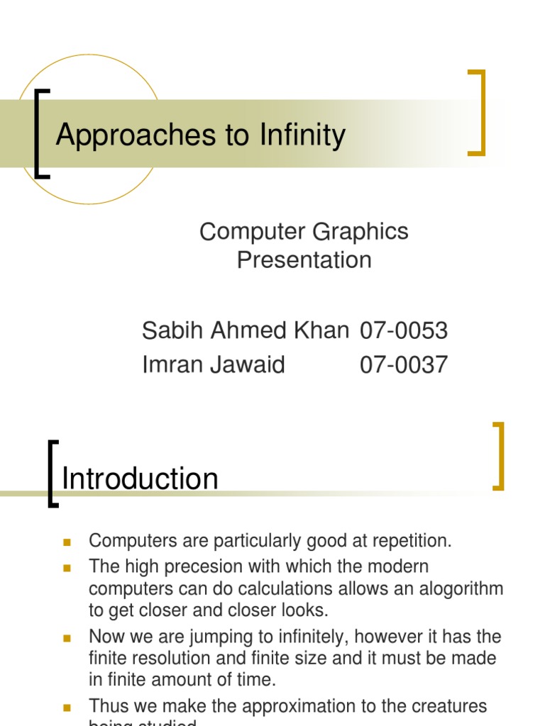 Approaches To Infinity | PDF | String (Computer Science) | Geometric Shapes