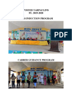 Posted Tarpaulins SY. 2019-2020 Mass Induction Program