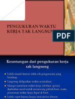 Pengukuran Kerja Tidak Langsung