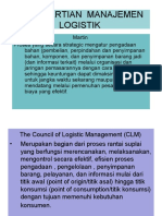Manajemen Logistik