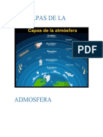 Las Capas de La Admosfera