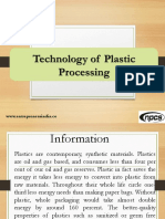 Modern Technology of Plastic Processing Industries 2nd Edition