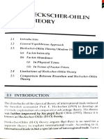 Understanding the Heckscher-Ohlin Theory of International Trade