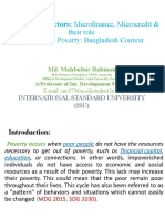 How Microfinance and Microcredit Help Reduce Poverty in Bangladesh