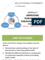 Our Lady of Fatima University: Improving Public Health Through Pharmacy