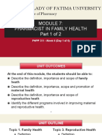 7 Family Health Part 1
