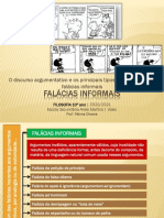 Os principais tipos de argumentos e falácias informais