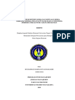Pengaruh Komitmen Kerja Dan Kepuasan Kerja Terhadap Kinerja Pegawai PT Bank Rakyat Indonesia (Persero) TBK Kantor Cabang Bri Sleman