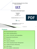 Documents - Pub Internship Report Presentation On Cloud Computing