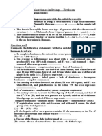 Inheritance in Livings - Revision