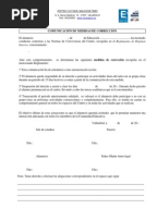 Carta de Amonestacion Laboral
