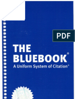 Bluebook 21 Ed (2020)