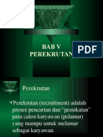 Pertemuan BAB V DAN VI