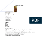 Procedure Text - How To Make Nasi Uduk:: Ingredients